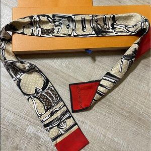 Authentic Louis Vuitton Scarf Bag tie